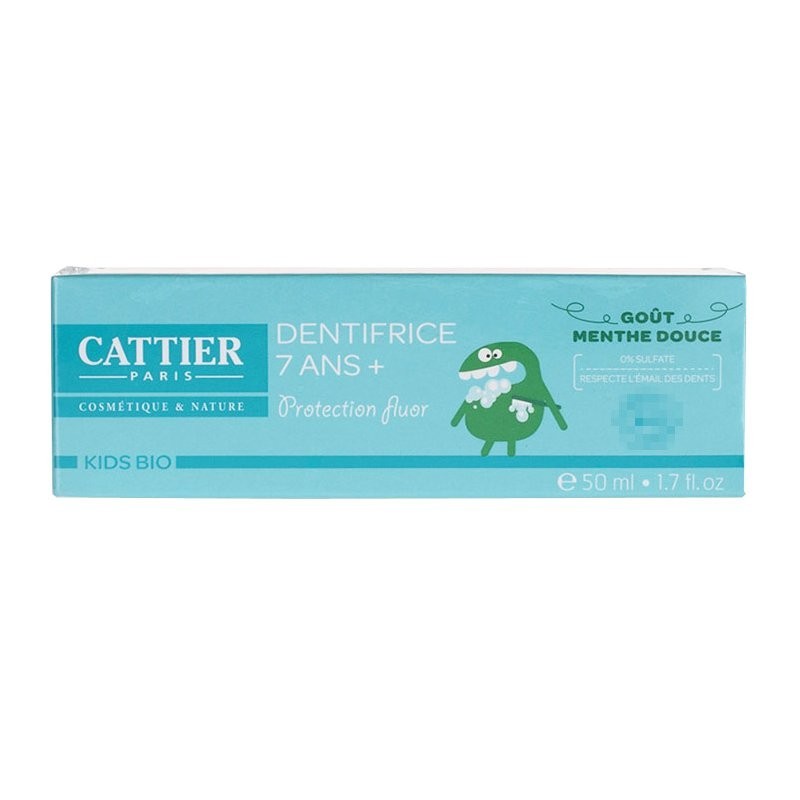 Cattier Toothpaste for Children 7 Years + 50 Ml Cattier Toothpaste for Children 7 Years + 50 Ml