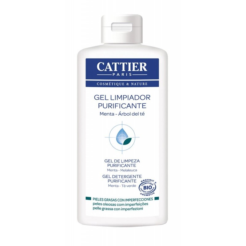 Gel de limpeza purificante Cattier 200 ml Gel de limpeza purificante Cattier 200 ml