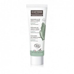 Cattier masque à l'argile verte pour peaux grasses 100 ml