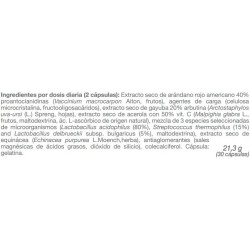 Dietisa Complesso di mirtilli rossi rossi 30 caps