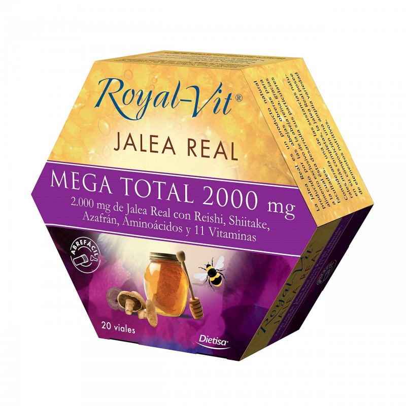Dietisa Royal Vit Mega Total 2000 mg 20 Fläschchen