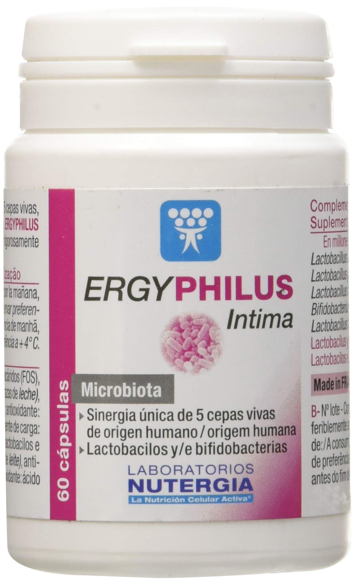 ERGYPHILUS INTIMA 60 CAPSULAS LABORATORIOS NUTERGIA - Vitalis Natur Pharma