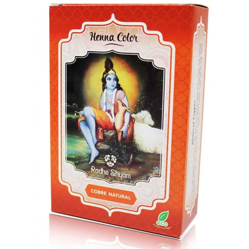 Radhe Shyam Spiritual Sky Henné Cuivre Naturel Radh Poudre 100 Gr Radhe Shyam Spiritual Sky Henné Cuivre Naturel Radh Poudre 100 Gr