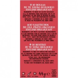 Cupper Café da Manhã Inglês Clássico Bio 20 Sacos