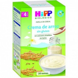 Crema di Riso Senza Glutine Hipp Bio 400 G
