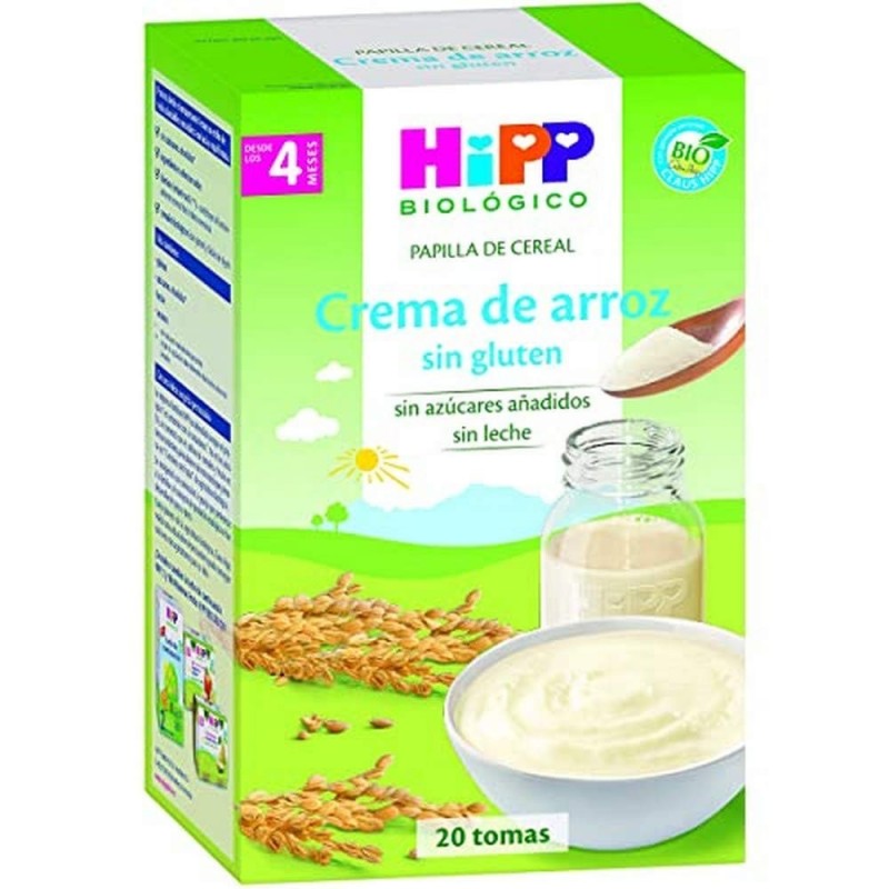 Crema di Riso Senza Glutine Hipp Bio 400 G