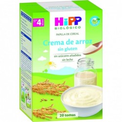 Crema di Riso Senza Glutine Hipp Bio 400 G