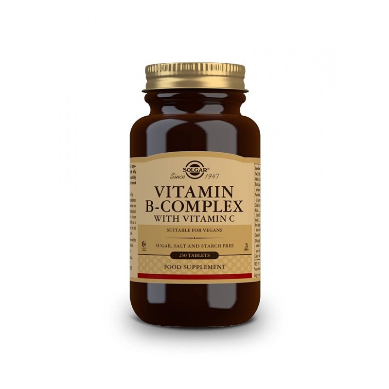 Complesso B Solgar con vit. C 250Comp (B12)