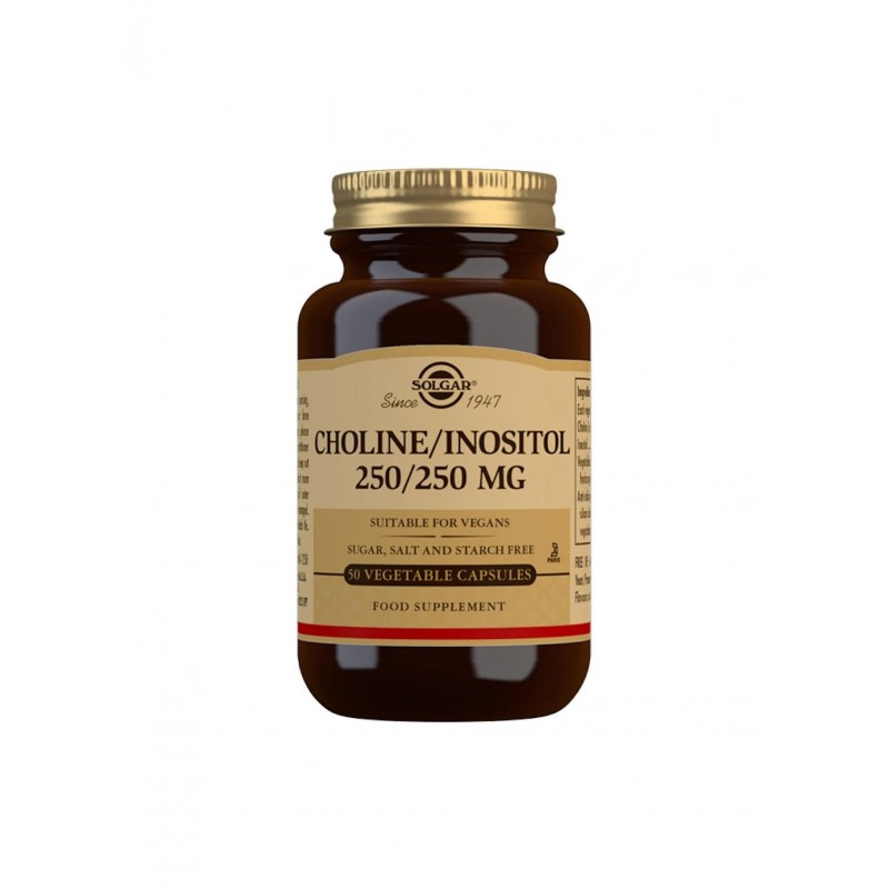 Solgar Cholin/Inositol 250 mg 50 Vkapseln Solgar Cholin/Inositol 250 mg 50 Vkapseln