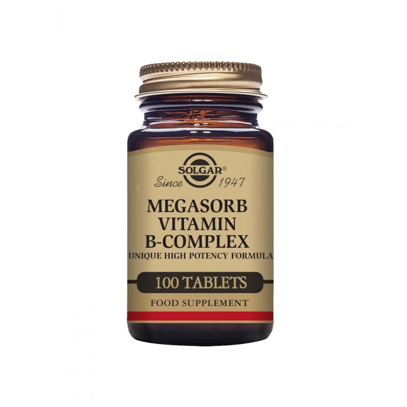 Solgar Megasorb B-Komplex 50 100 Tabletten