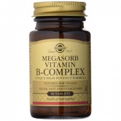 Solgar Megasorb B Complex 50 50 Comp