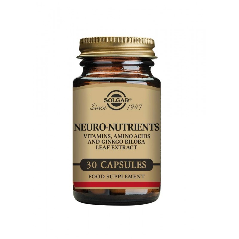 Solgar Neuro Nutrients 30 Vcaps Solgar Neuro Nutrients 30 Vcaps