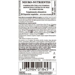 Solgar Neuro Nutrientes 30 Vcaps