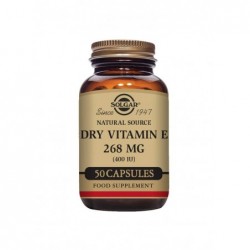 Solgar Vitamine E 400 Ui 268 Mg 50 Vcaps