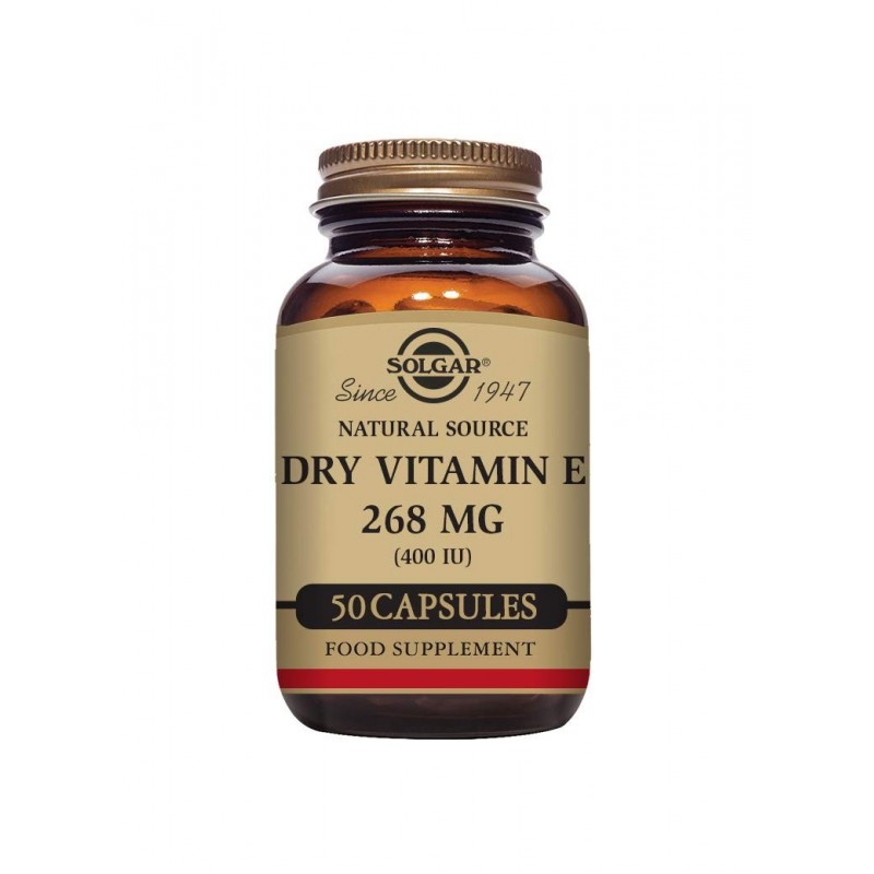Solgar Vitamine E 400 Ui 268 Mg 50 Vcaps