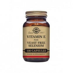 Solgar Vitamine E avec sélénium 100 Vcaps
