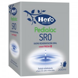 Siero alla fragola Hero Pedialac 3x200 ml