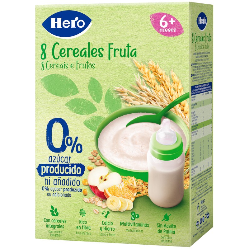 Hero Papila 8 Cereali Alla Frutta 340g