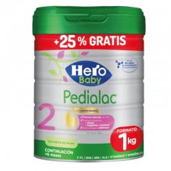 Hero Pedialac Milk 2 Continuation 800g + 25%