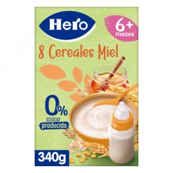Hero Porridge 8 Céréales Mie 340g