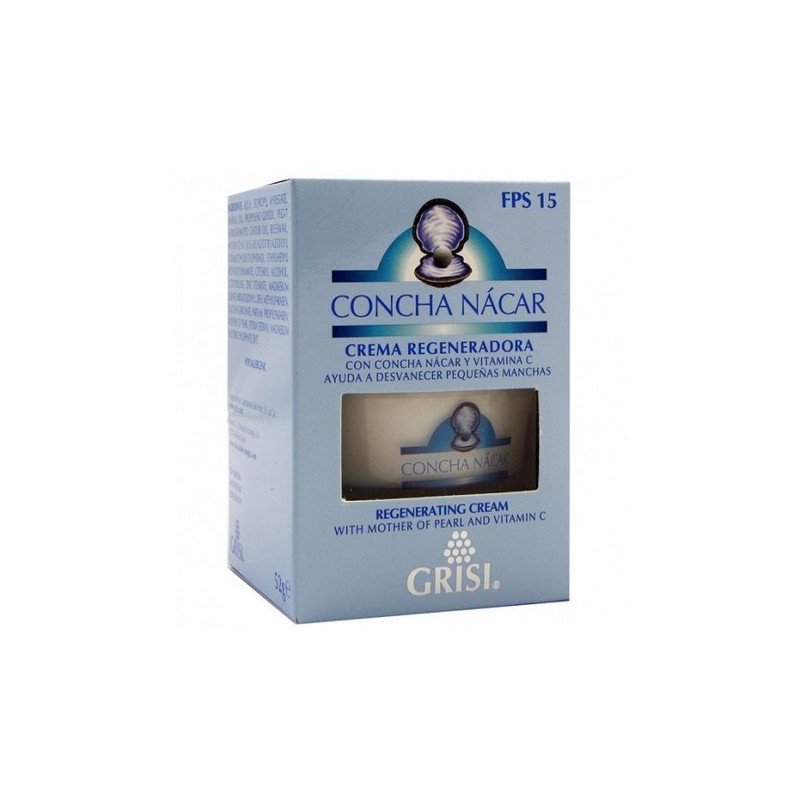 Grisi Regenerierende Nacar Shell Gesichtscreme SPF15 60 g