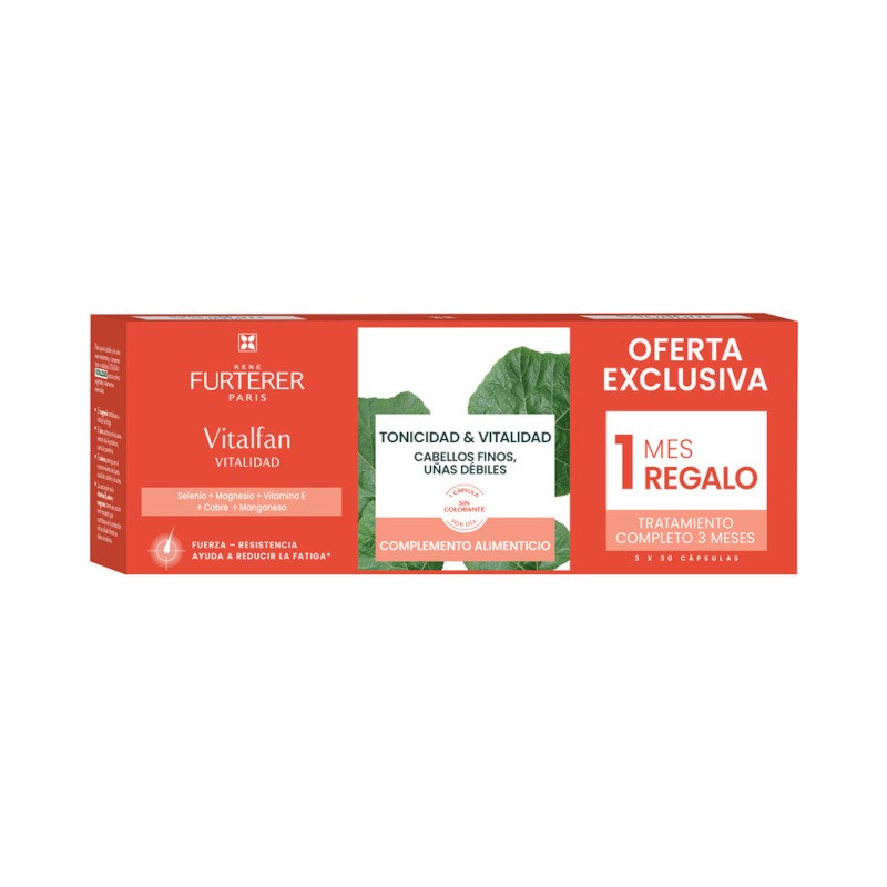 RENE FURTERER Vitalfan Vitalità Capelli e Unghie 3x30 Capsule