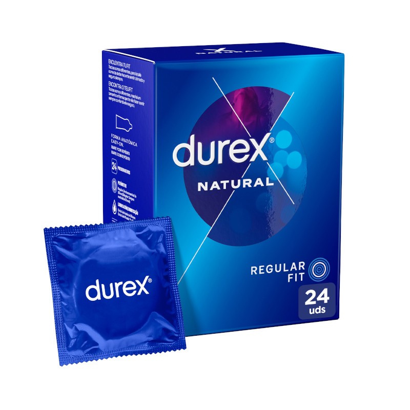DUREX Natural Kondom 24 Einheiten DUREX Natural Kondom 24 Einheiten