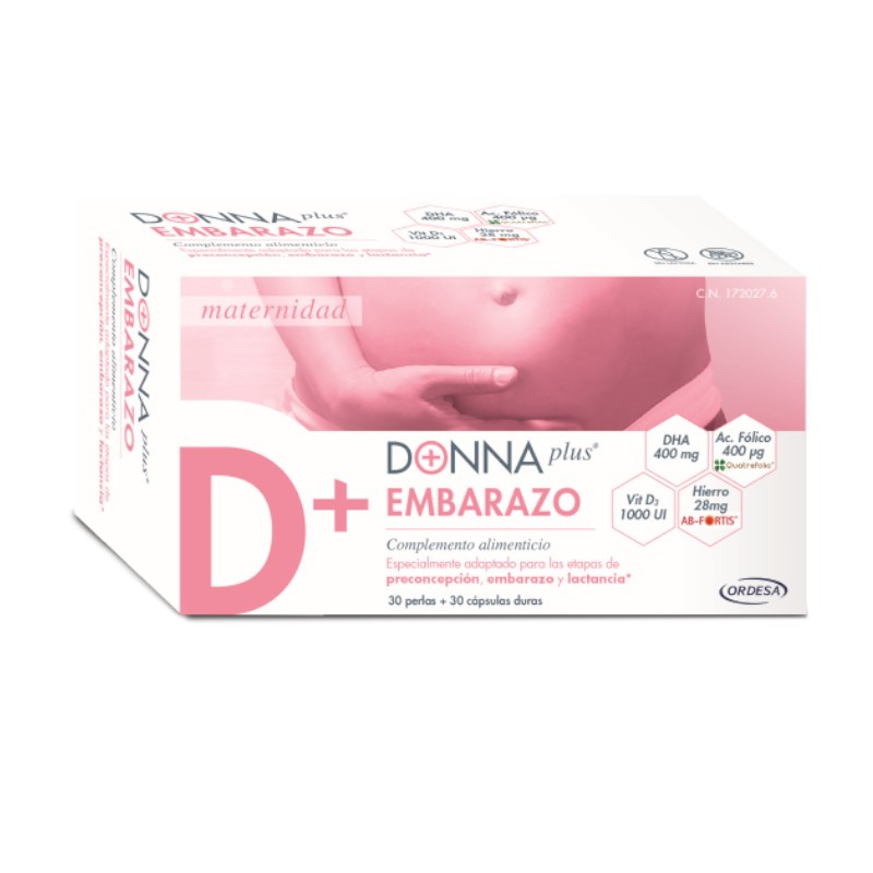 DONNA PLUS + Schwangerschaft Neue Formel 30 Kapseln