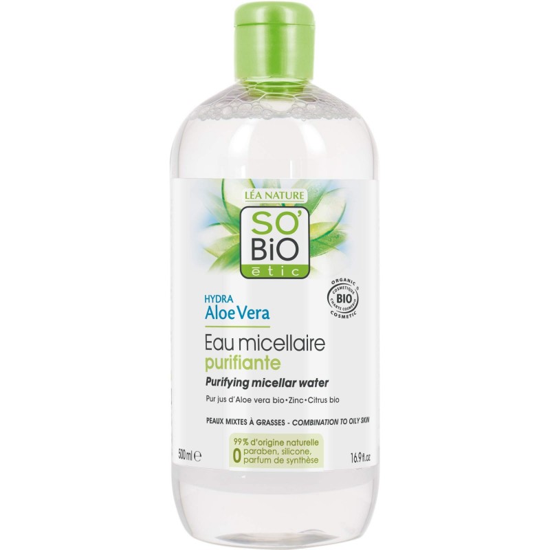 Eau Micellaire Purifiante Sobio Zinc Eau Micellaire Purifiante Sobio Zinc