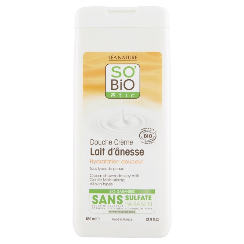 Sobio Gel Doccia Idratazione Delicata Sobi Latte d'Asina