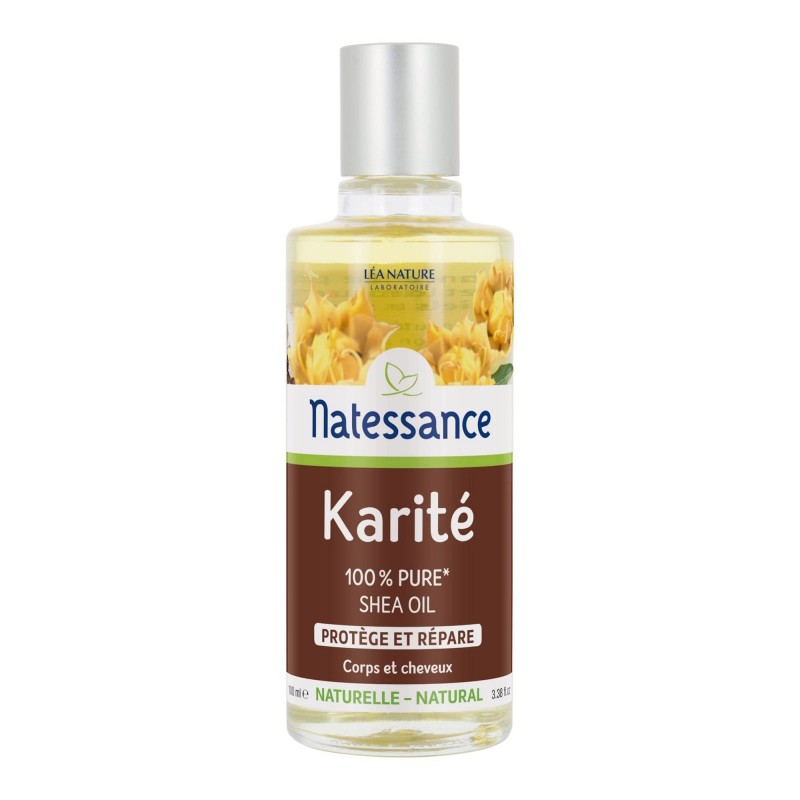 Natessance Aceite De Karite Natural Puro 100 ml