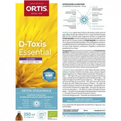 Ortis D-Toxis Essential Frambuesa Hibisco Bio 250 ml