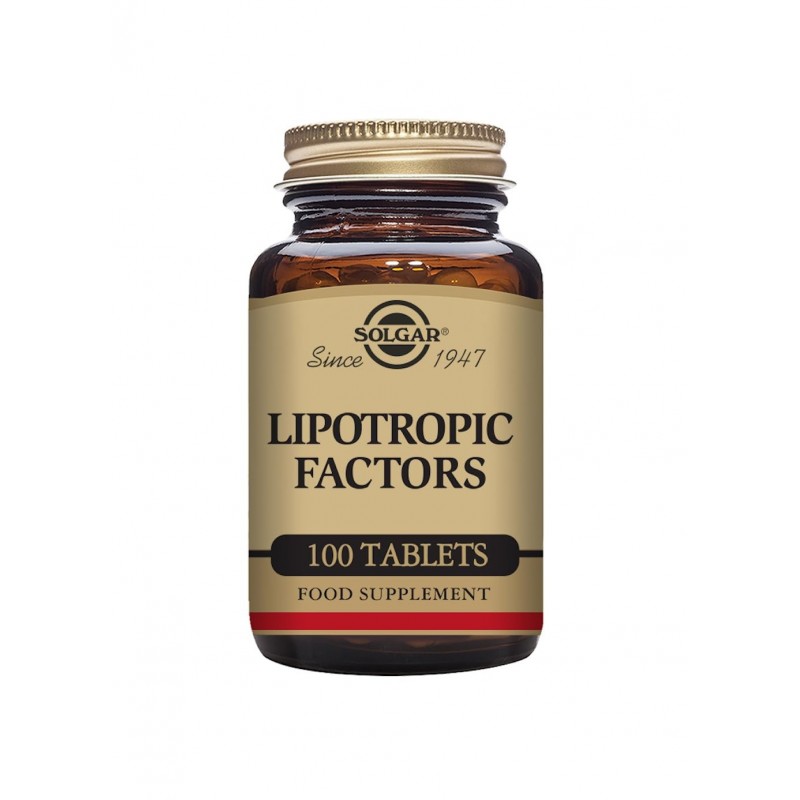 Solgar Lipotropics 100 Tabletten Solgar Lipotropics 100 Tabletten