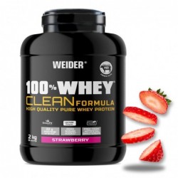 Weider 100% Whey Clean Protein Fragola 2 Kg