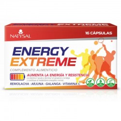 Natysal Energy Extreme 16 Cápsulas