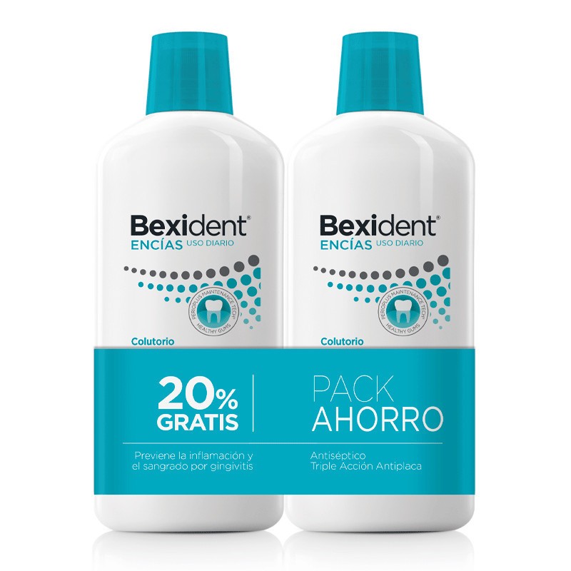 BEXIDENT Gengive Collutorio Uso Quotidiano 2x500ml BEXIDENT Gengive Collutorio Uso Quotidiano 2x500ml