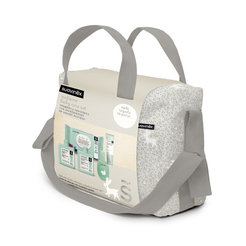 Bolsa de cosméticos para bebês SUAVINEX (cinza) Bolsa de cosméticos para bebês SUAVINEX (cinza)