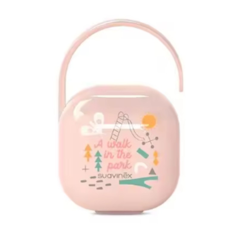 SUAVINEX Klassischer Schnullerhalter Rosa SUAVINEX Klassischer Schnullerhalter Rosa