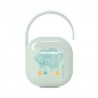 SUAVINEX portachupetes azul +0m.
