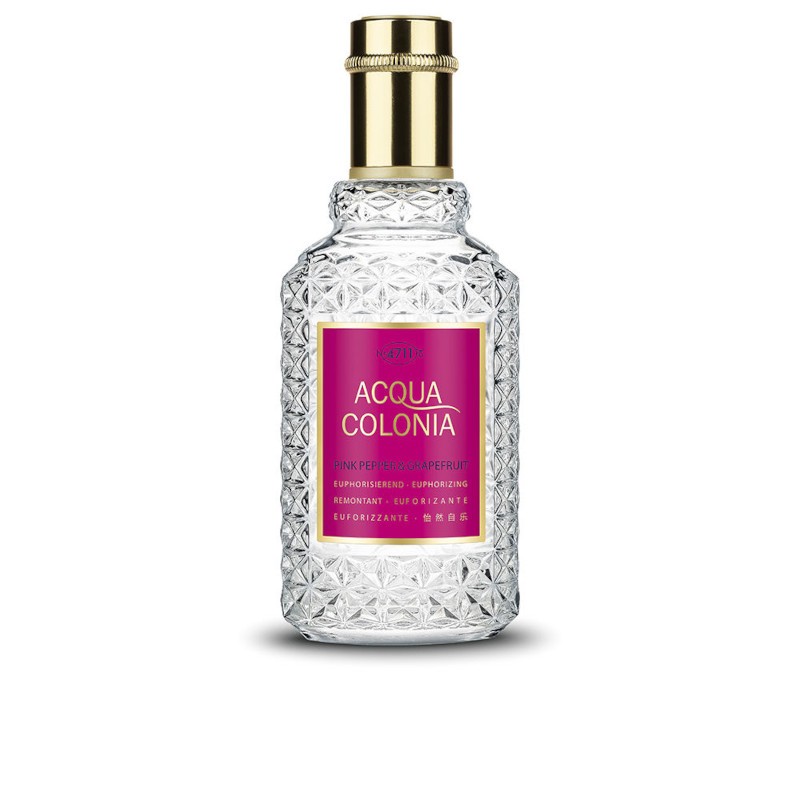 4711 Vaporisateur Edc Acqua Colonia Poivre Rose & Pamplemousse 50 ml 4711 Vaporisateur Edc Acqua Colonia Poivre Rose & Pamplemousse 50 ml
