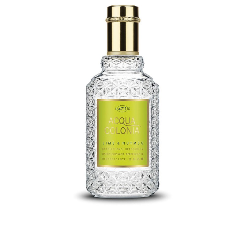4711 Acqua Colonia Limette & Muskatnuss Eau de Cologne Splash & Spray 50 ml 4711 Acqua Colonia Limette & Muskatnuss Eau de Cologne Splash & Spray 50 ml