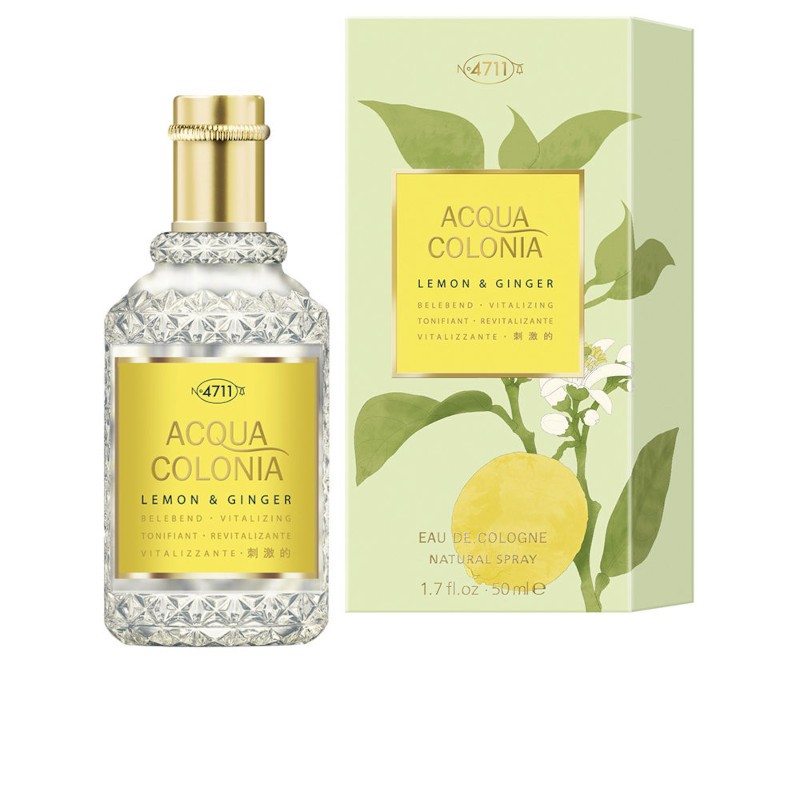 4711 Acqua Colonia Citron & Gingembre Eau De Cologne Splash & Spray 50 ml