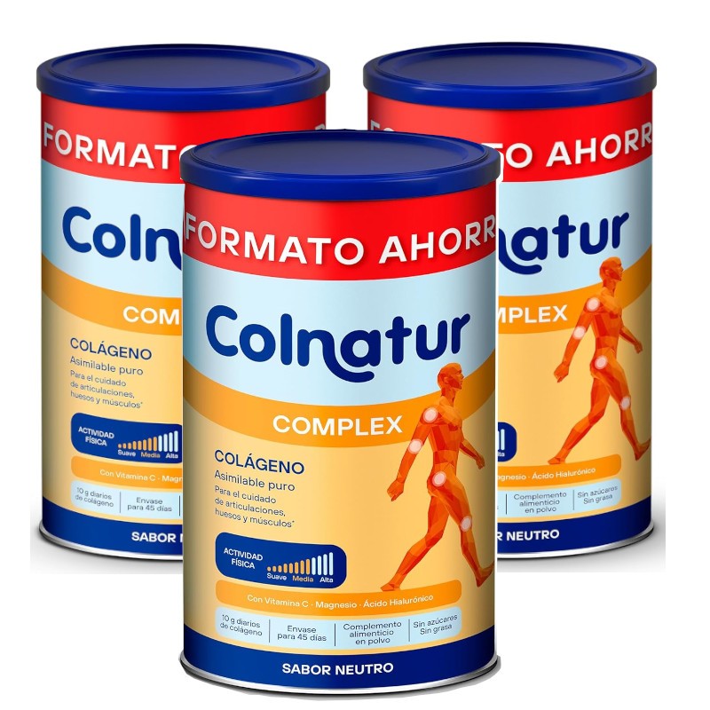 COLNATUR Complex Neutral Lösliches Kollagen TRIPLO 3x495g SPARFORMAT
