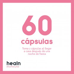 HEALN AfterPartyAid Wellness Anti Gueule de Bois 60 Gélules