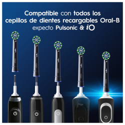 ORAL-B Replacement iO Brush Cross Action Black 6 units