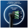 ORAL-B Brosse de rechange iO Cross Action Noir 6 unités