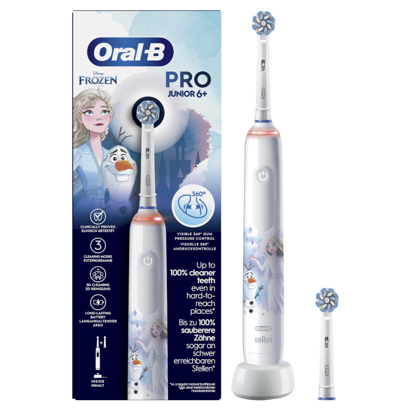 Oral-B Cepillo de dientes para niños pequeños a partir de 3 años, extra  suave, paquete de 6