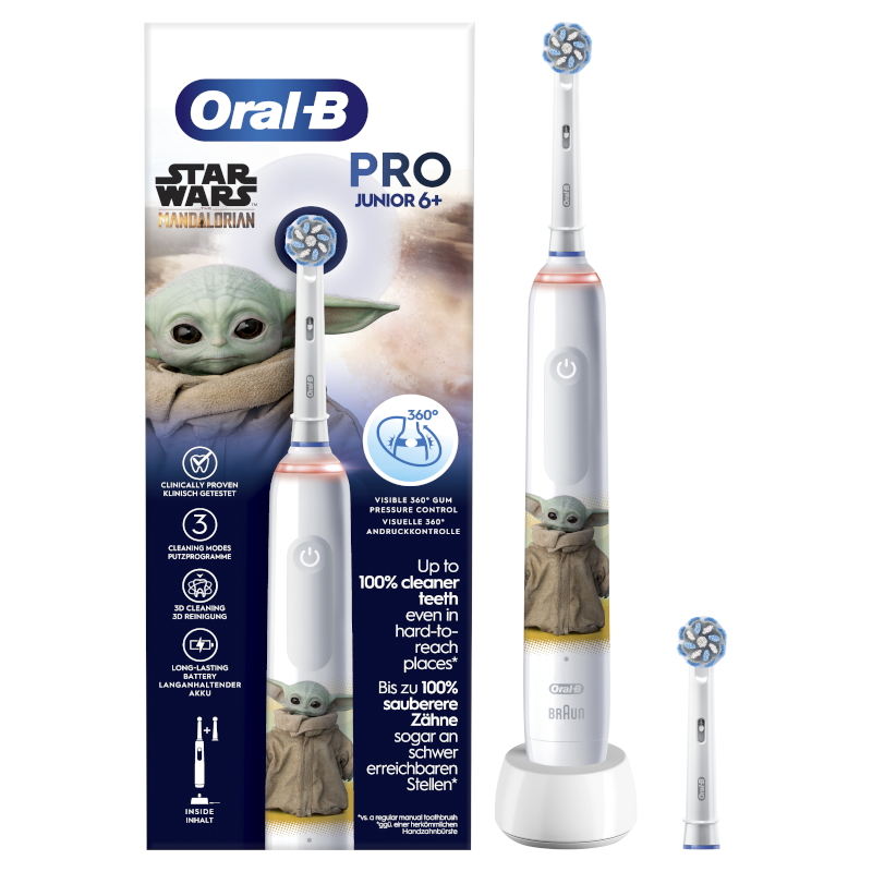 ORAL-B Brosse à Dents Pro 3 Junior 6+ Coffret Star Wars ORAL-B Brosse à Dents Pro 3 Junior 6+ Coffret Star Wars