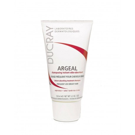 DUCRAY Argeal Sebum-Absorbent Treating Shampoo 200ML