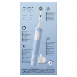 ORAL-B Vitality Pro Rechargeable Toothbrush Blue